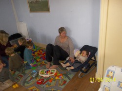 jeux et découverte du nouveau lieu de rassemblement pour l'asso